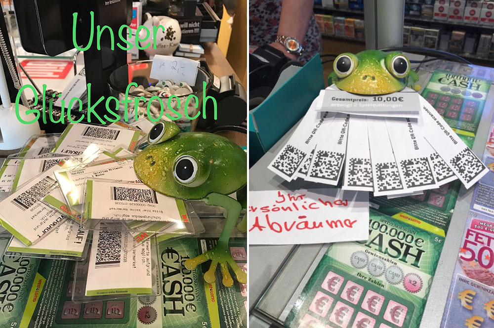 Glücksfrosch - Lotto-Lädchen/Neuss in 41464 Neuss
